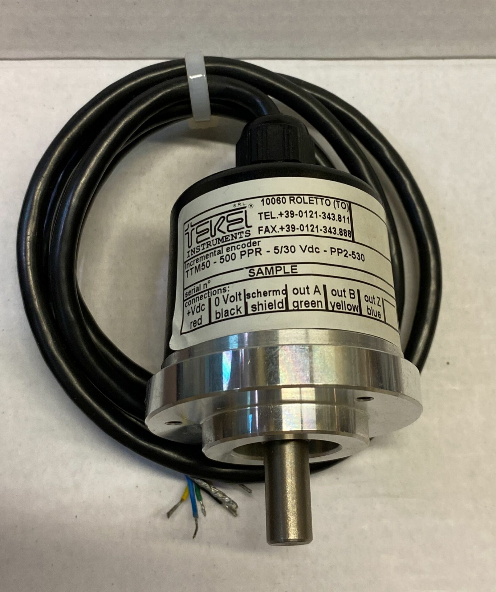 Tekel TTM50-500 PPR - 5/30 VDC - PP2-530 Tekel (İtalSensör) Encoder