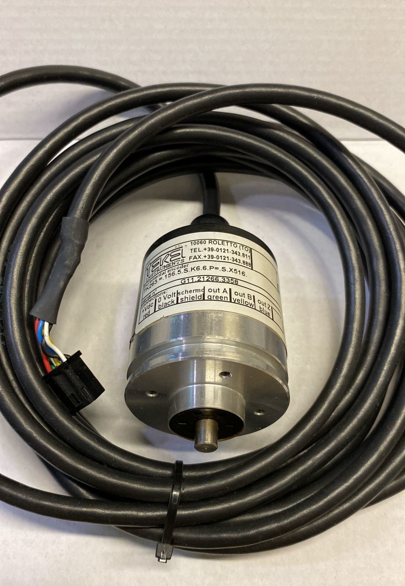 Tekel TK263.=.156.5.S.K6.6.P=.S.X516. Tekel (İtalSensör) Encoder