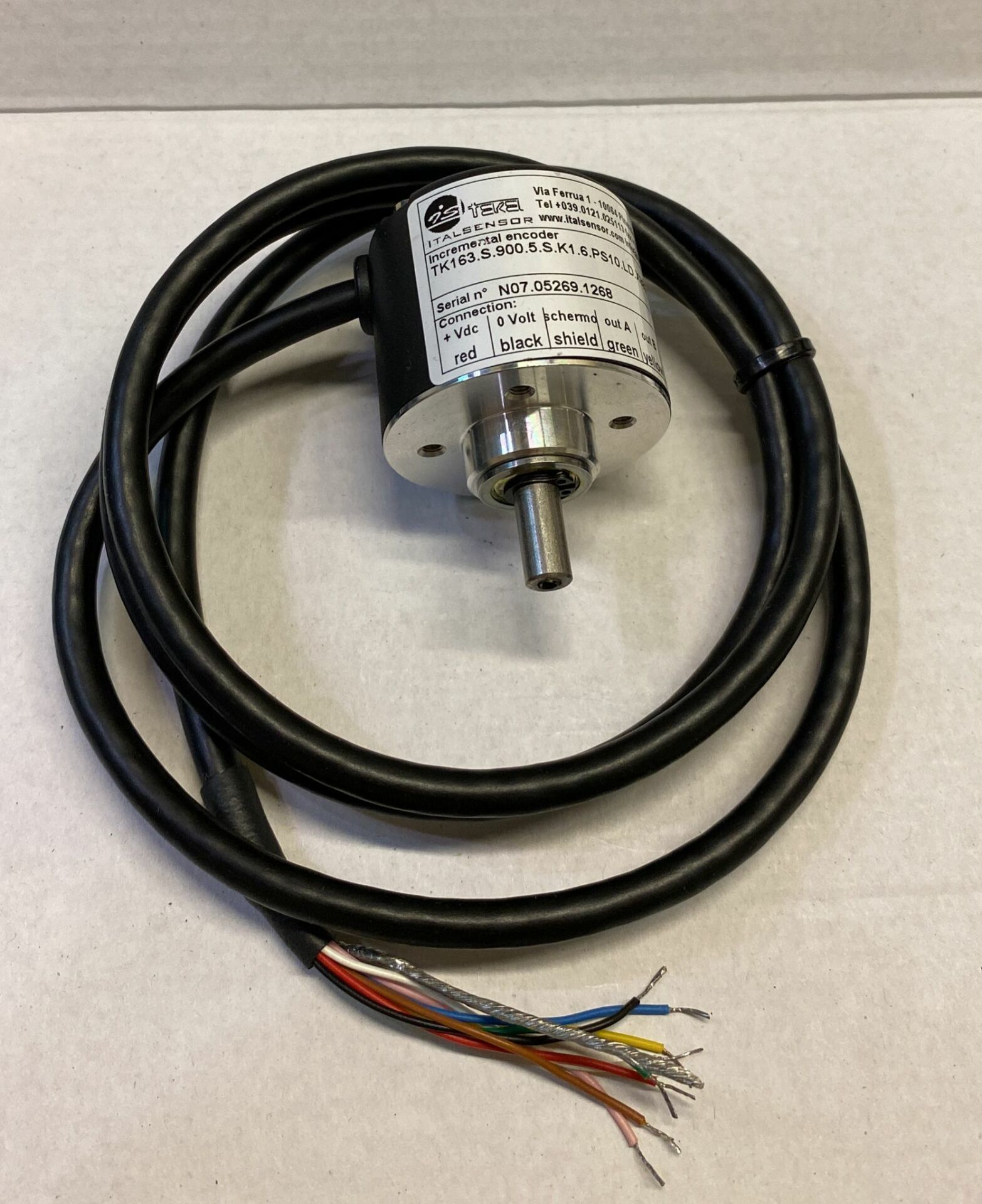 Tekel TK163.S.900.5.S.K1.6.PS10.Ld.X392 Tekel (İtalSensör) Encoder