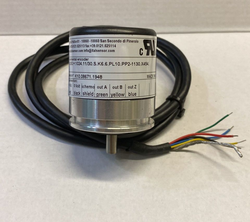Tekel TK263.=.1024.11/30.S.K6.6.PL10.PP2-1130.X454. Tekel (İtalSensör) Encoder
