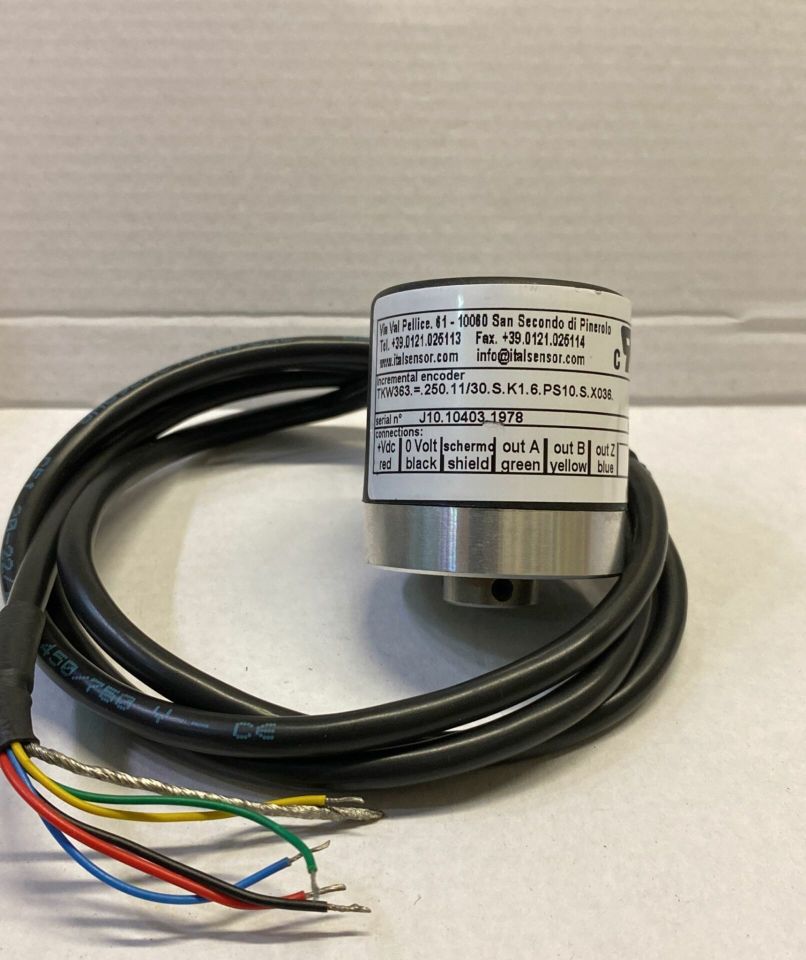Tekel TKW363.=.250.11/30.S.K1.6.PS10.S.X036. Tekel (İtalSensör) Encoder