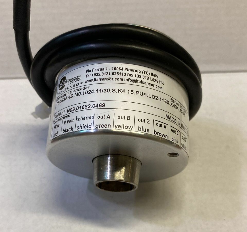 Tekel TS583AHS.M0.1024.11/30.S.K4.15.PP=.LD2-1130.X434.X542. Tekel (İtalSensör) Encoder