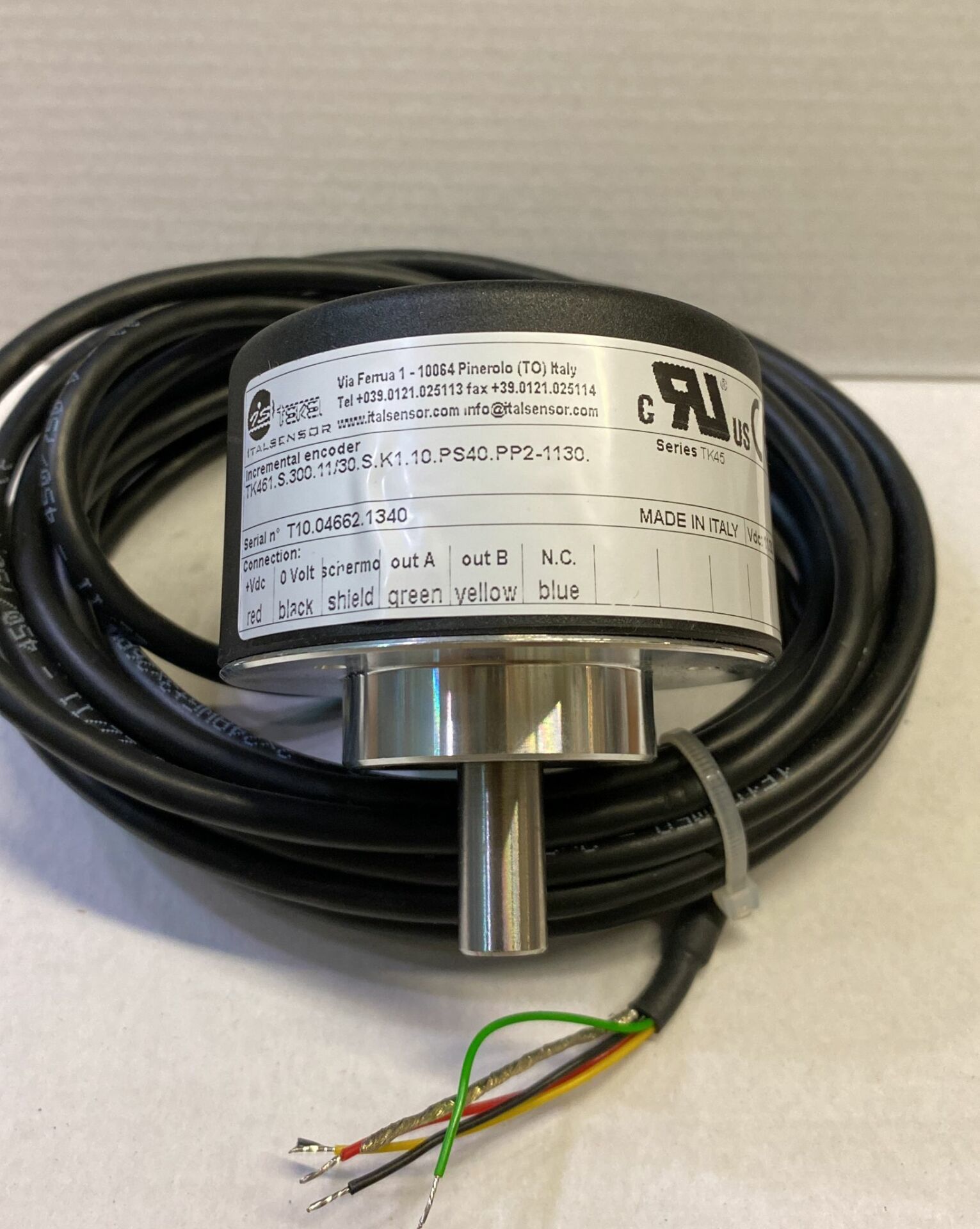 Tekel TK461.S.300.11/30.S.K1.10.PS40.PP2-1130. Tekel (İtalSensör) Encoder