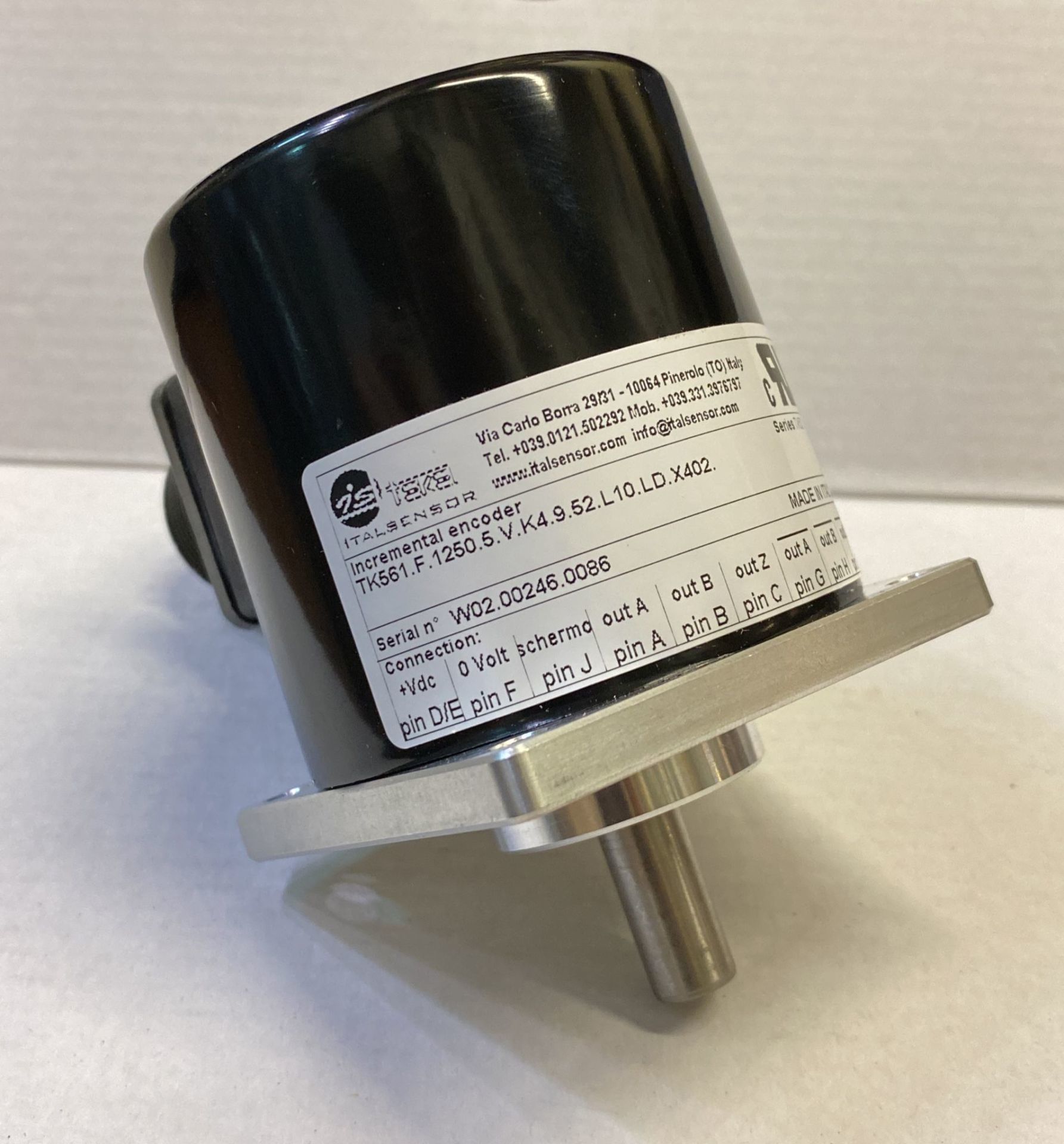 Tekel TK561.F.1250.5.V.K4.9.52.L10.LD.X402. Tekel (İtalSensör) Encoder