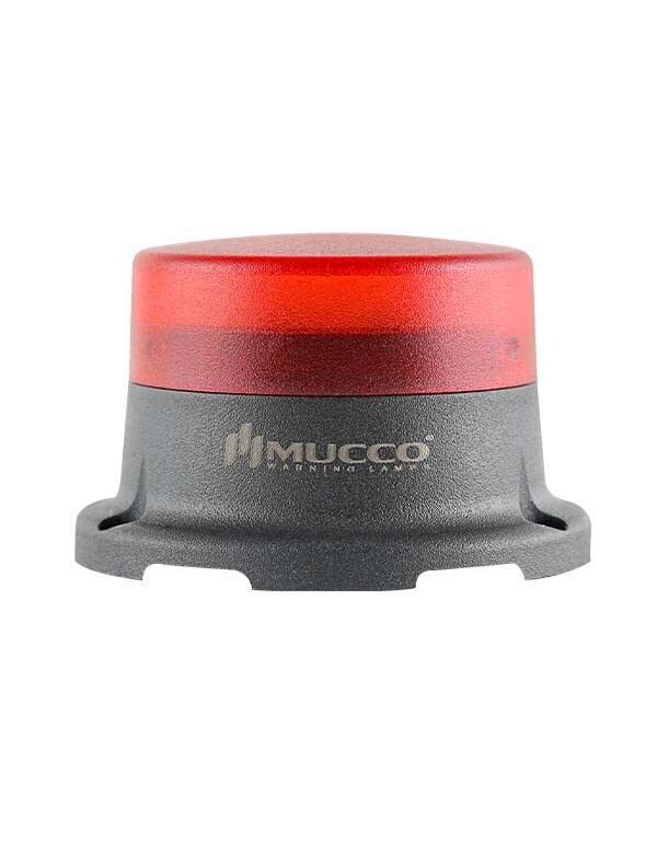Mucco SNT-M725-F-1 70 Serisi Mini Tepe Lambası Flaşör 40-260V AC/DCkırmızı Işık