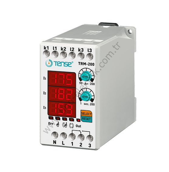 Tense TRM-200 3×3 Hane Led Display Ekranlı Dijital Termik Rölesi