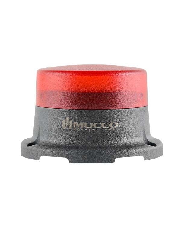Mucco SNT-M715-FB-1 70 Serisi Mini Tepe Lambası Buzzer Flaşör 24V DC Kırmızı Işık