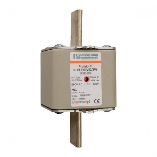 Mersen NH3UD69V630PV 3 Boy 690V 630A Hızlı Nh Sigorta