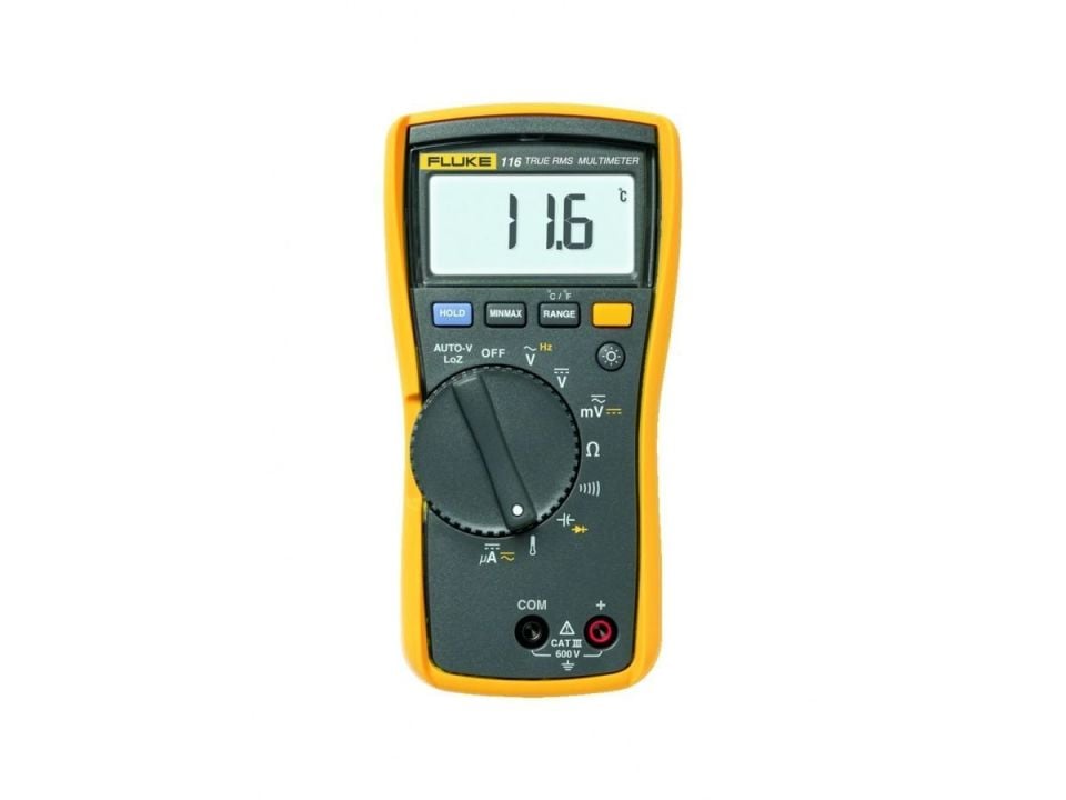 Fluke 116 Sıcaklık Ve Mikroamper Ölçme Özellikli HvAC Multimetre