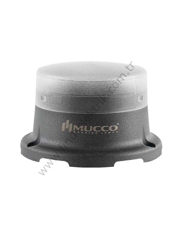 Mucco SNT-M725-SB-5  70 Serisi Mini Tepe Lambası Buzzer Sabit 40-260V AC/DC Beyaz Işık