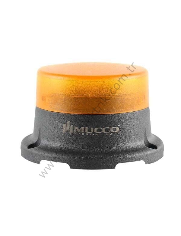 Mucco SNT-M725-SB-3  70 Serisi Mini Tepe Lambası Buzzer Sabit 40-260V AC/DC Sarı Işık