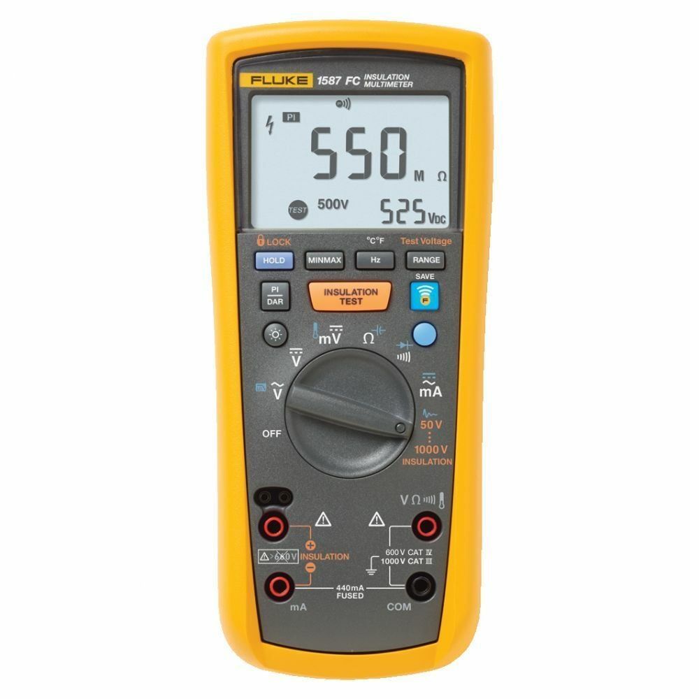 Fluke 1587Fc İzolasyon Test Cihazı Ve Multimetre