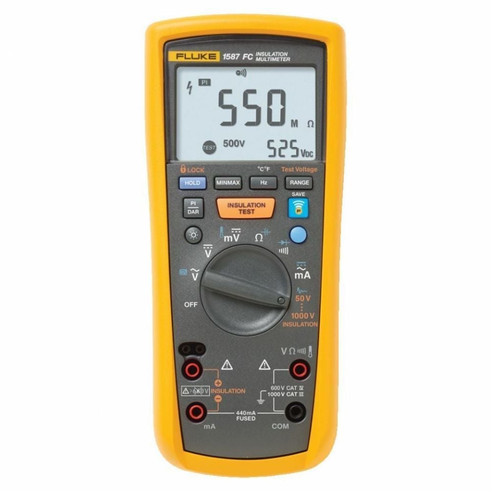 Fluke 1587Fc İzolasyon Test Cihazı Ve Multimetre