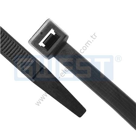 Gwest GT 300IB (300x3,6mm) Siyah Kablo Bağı (100 Adet)