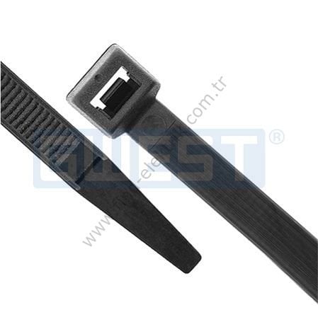 Gwest GT 300IB (300x3,6mm) Siyah Kablo Bağı (100 Adet)