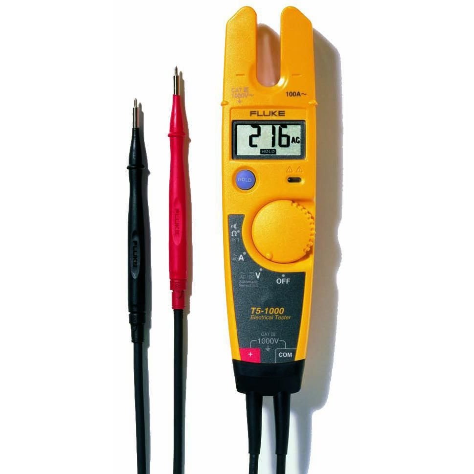 Fluke T5-1000 Voltaj Süreklilik Ve Akım Test Cihazı Kalibrasyonsuz