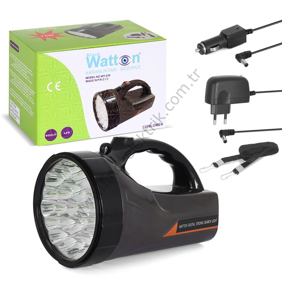Watton WT-239 1200 Lümen 25 Ledli El Feneri