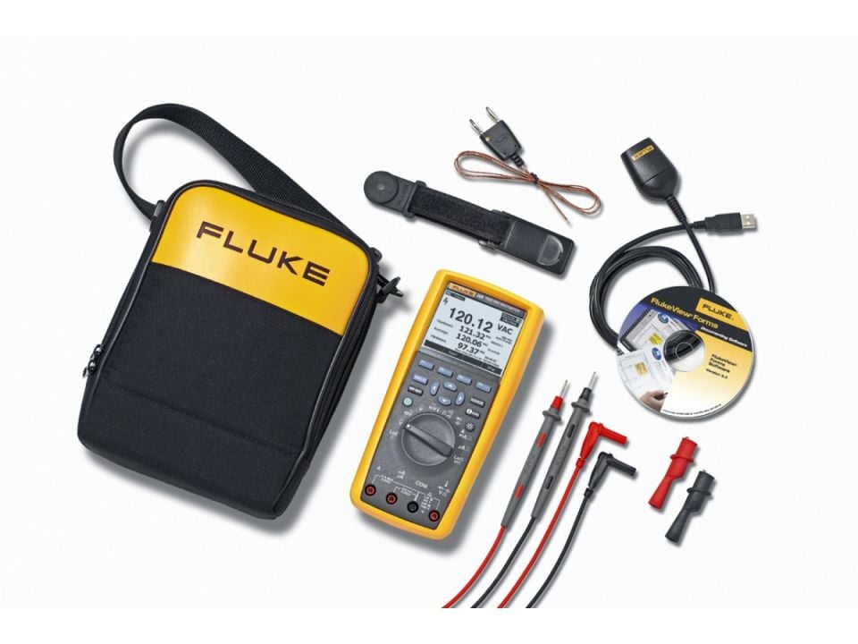 Fluke 289 FVF - 50.000 Count AC+DC True Rms Multimetre Kombo Kit