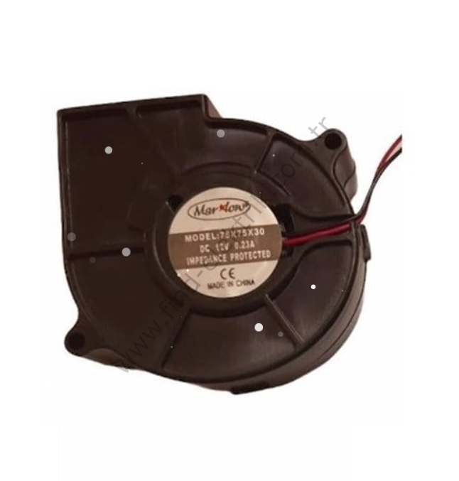 Marxlow IC-217A Fan 75X75X30 12V Salyangoz