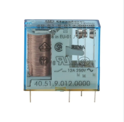 Finder F.40.51.9.012.0000-Minyatür PCB Röle 1Co-10A Kont 12V