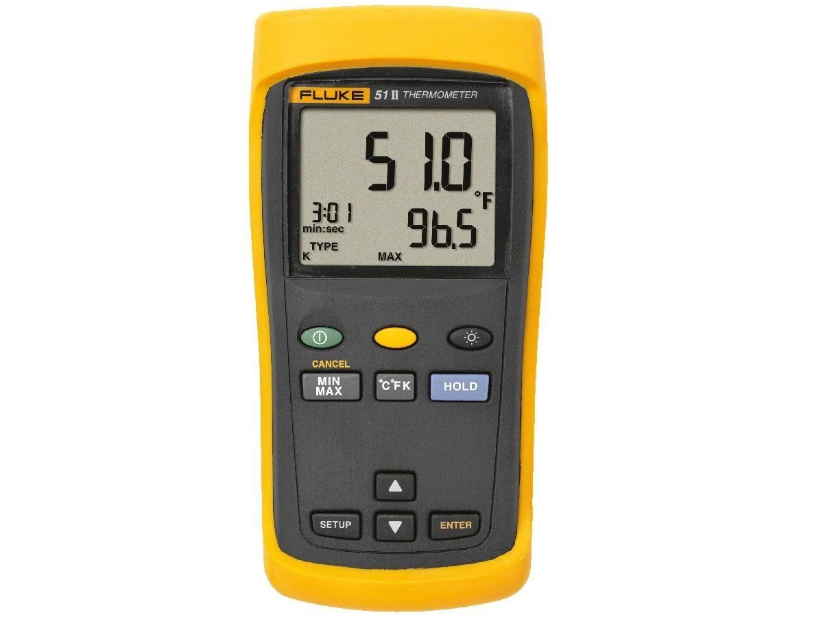 Fluke 51 Iı - Tek Girişli Dijital Termometre
