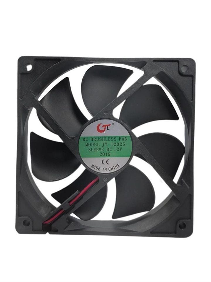 Jiao Yın IC-216 Fan 120X120X25 12V 0,45 Amp DC
