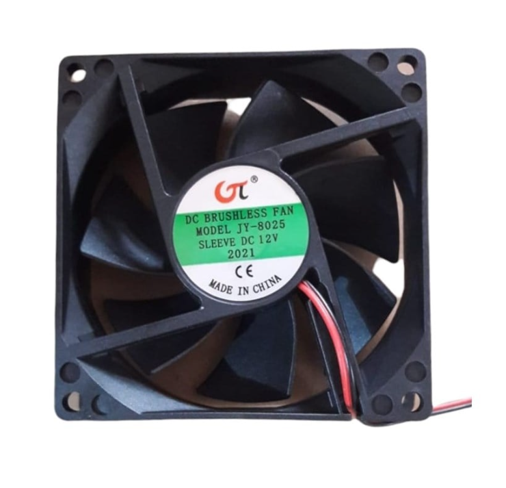 Jiao Yın IC-216 Fan A Kalite 80X80X25 12V DC 0.15 Amper