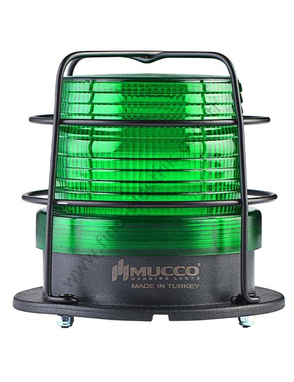 Mucco SNT-125-B-KFS-2 90 Serisi Power Led Buzzer Tepe Lambası 85-260V AC/DC