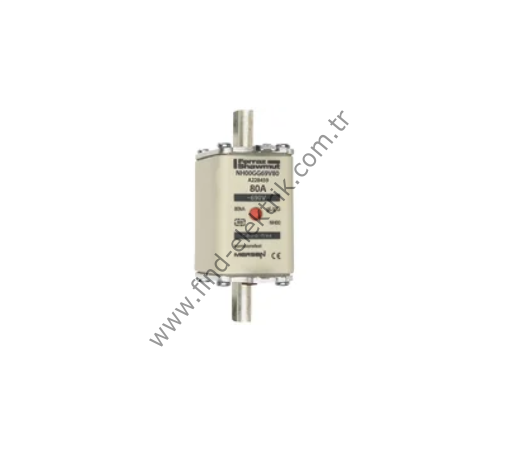 Mersen NH00GG69V80 690V 80A Gecikmeli Nh Sigorta