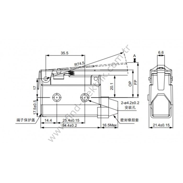 Cntd CZ-7120 Limit Switch