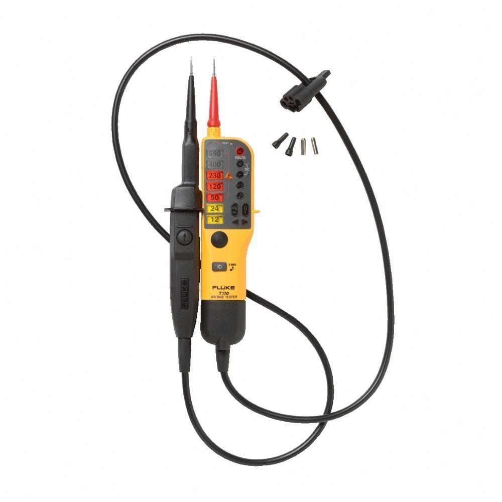 Fluke T110 - 2 Uçlu Gerilim Ve Süreklilik Test Cihazı(Faz Kalemi)
