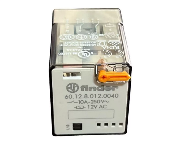 Finder F.60.12.8.012.0040 Genel Kullanımlı 2 Co -10 A Kontaklı 12 V AC 8 Pin