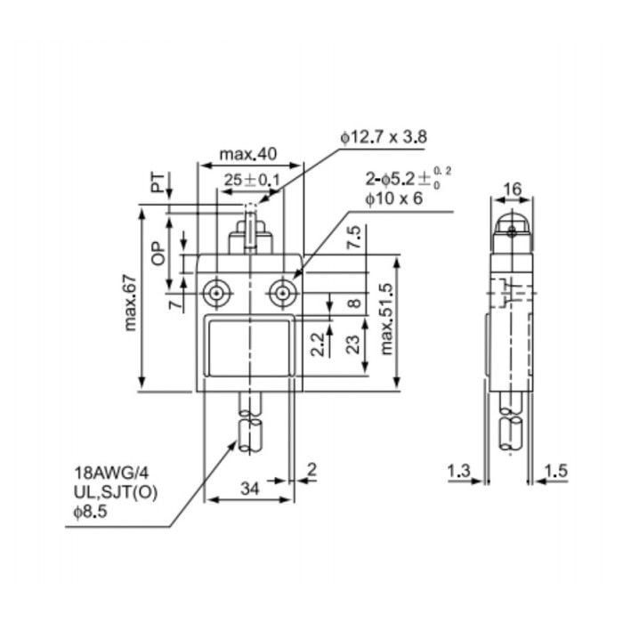 Cntd CZ-3103 Limit Switch