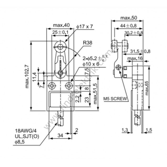 Cntd CZ-3104 Limit Switch