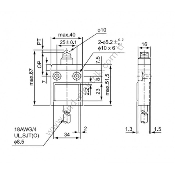 Cntd CZ-3110 Limit Switch