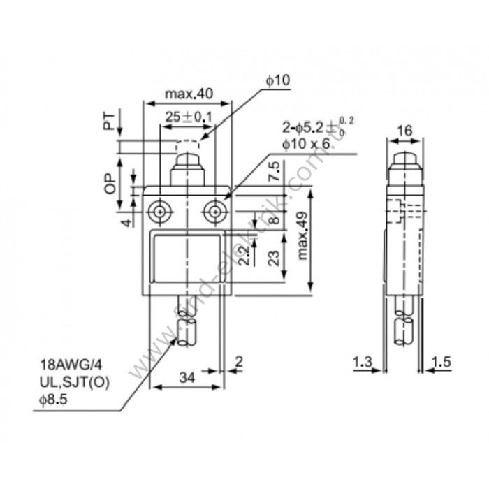 Cntd CZ-3111 Limit Switch