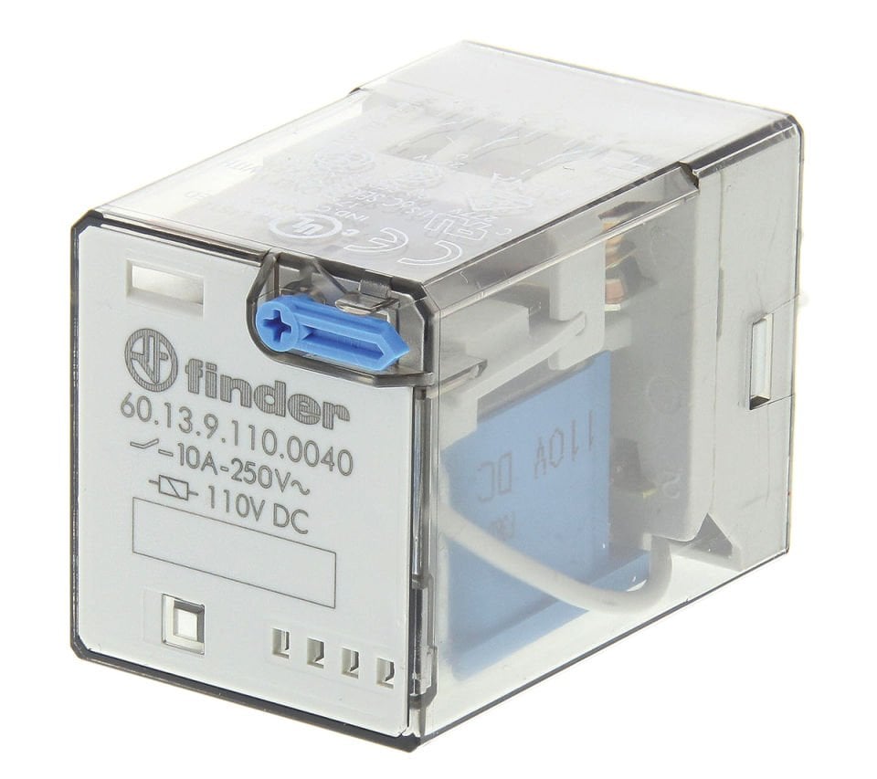 Finder F.60.13.9.110.0040-Gen. Kul. 3 Co-10A Kontaklı 110 V DC 11 Pin