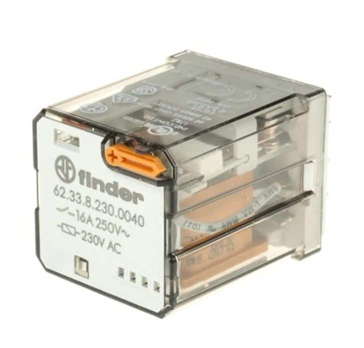 Finder F.62.33.8.230.0040-Güç Röle 3Co-16A Kontaklı 230 V AC
