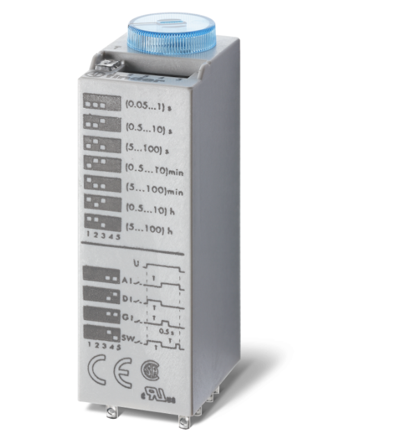 Finder F.85.02.8.240.0000-Minya Zaman Röle 2Co-10A Kont 240V AC/DC