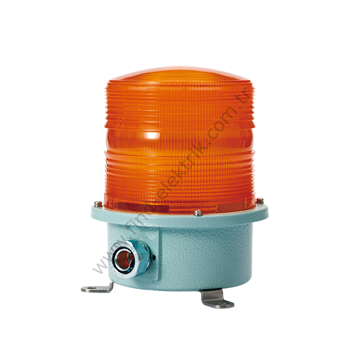 SH1-24-A 24V DC, Döner Reflektör Sarı Renk