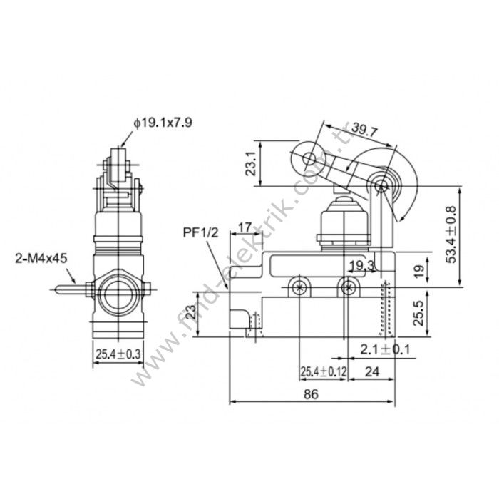 Cntd TZ-6104 Limit Switch