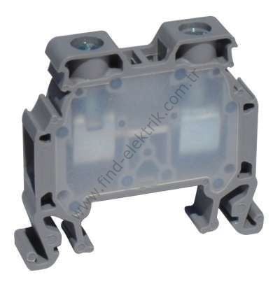 Onka 1010045 Mrk 10mm² Vida Bağlantılı Ray Klemens Mavi Renk