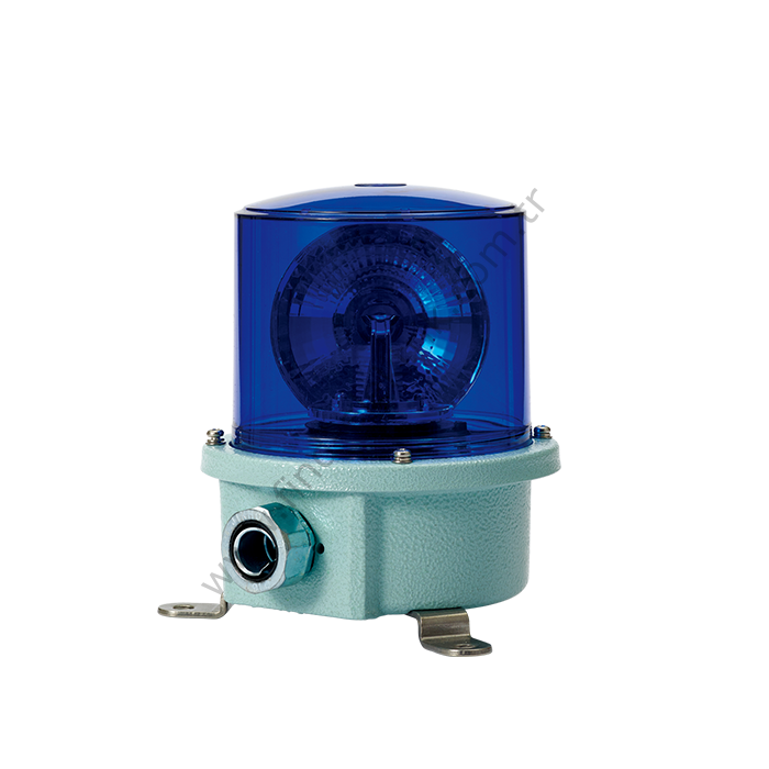 SH1L-220-B 110/220V AC, Döner Reflektör Mavi Renk