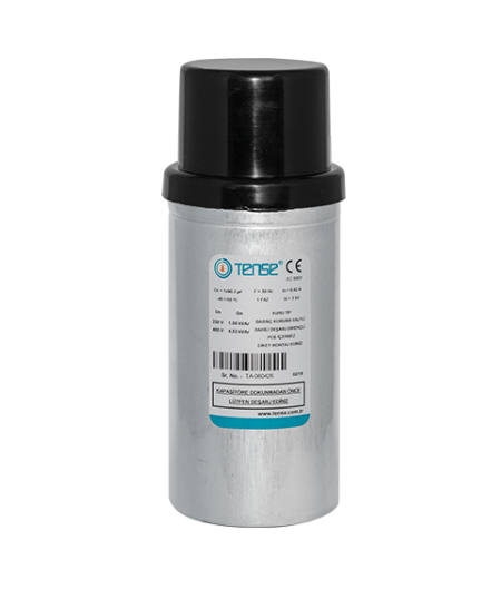 Tense TMK-0.5 (230V) 0,5kVAr Monofaze Alçak Gerilim Güç Kondansatörü