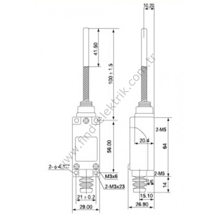 Cntd TZ-8168 Limit Switch