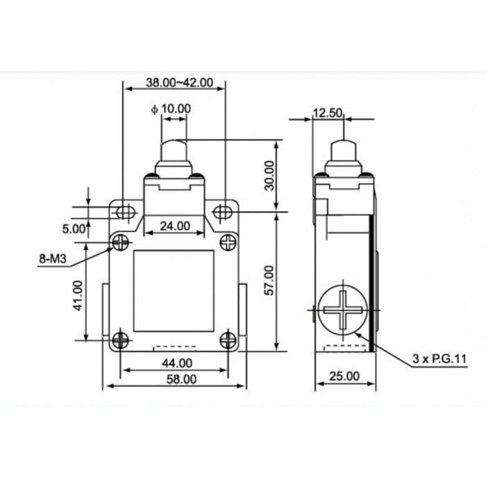 Cntd CSA-001 Limit Switch