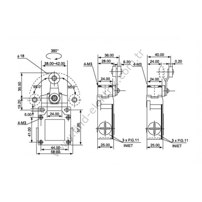 Cntd CSA-021 Limit Switch