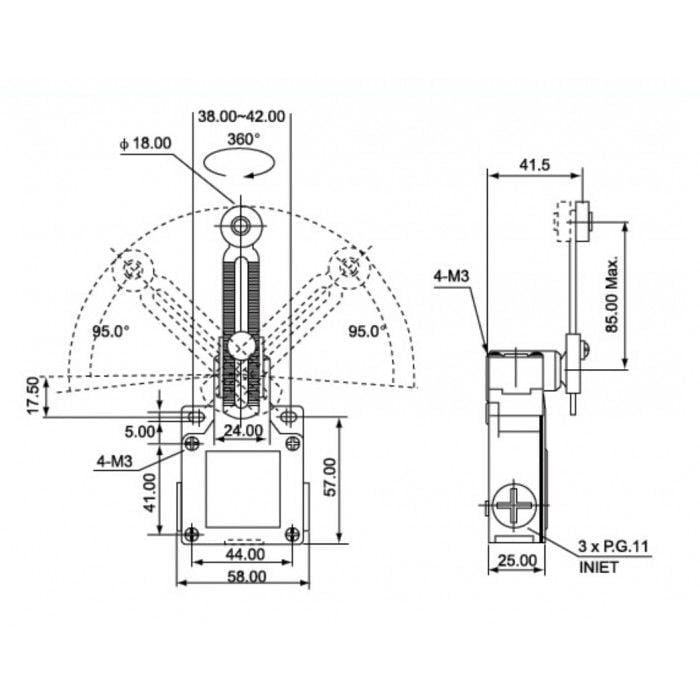 Cntd CSA-031 Limit Switch