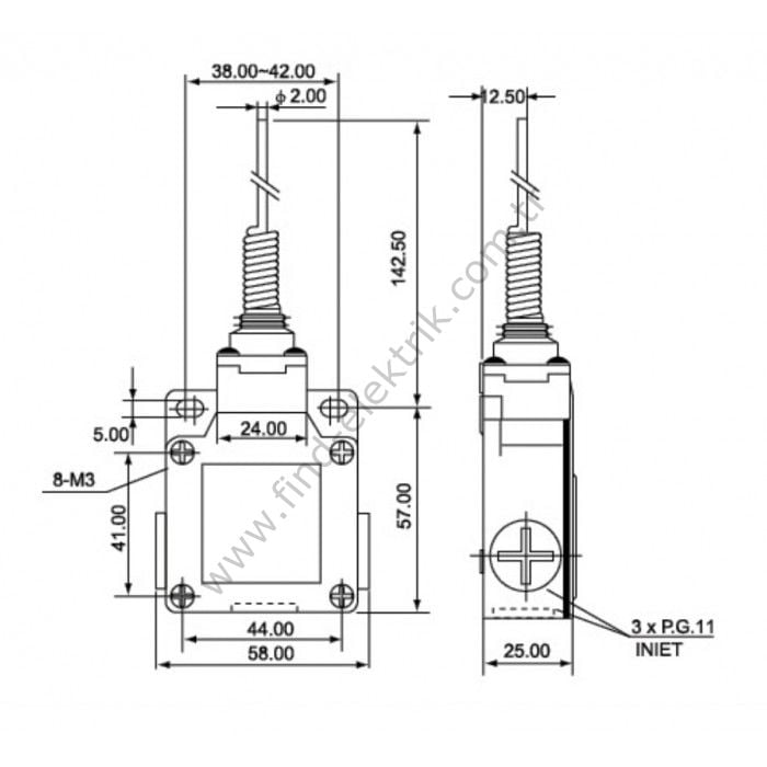 Cntd CSA-061 Limit Switch