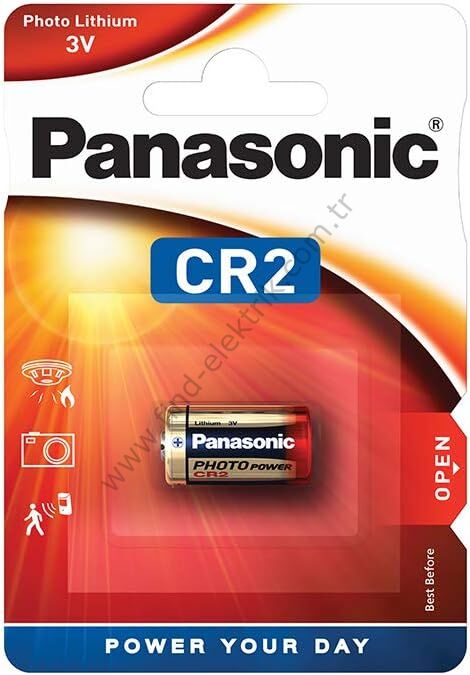 Panasonic CR-2L/1BP 3V-750 mAh Lityum Pil